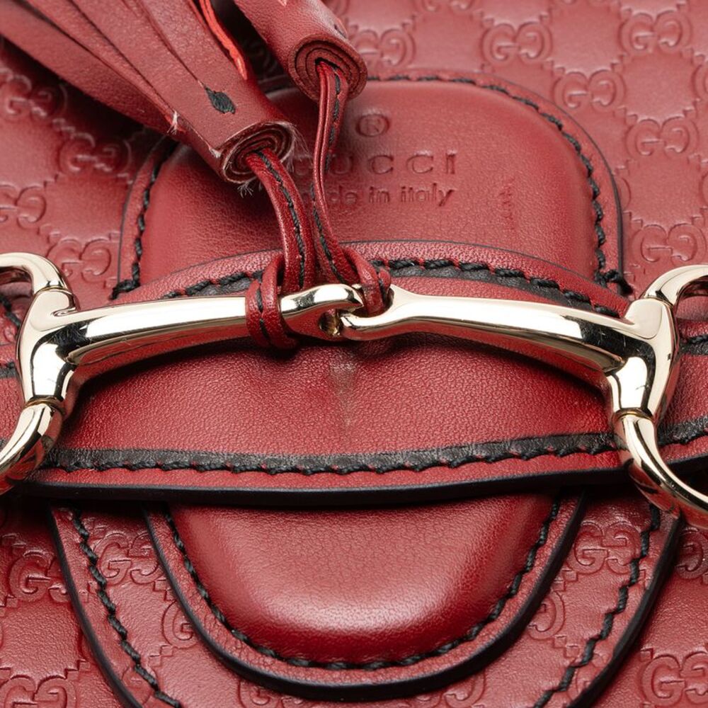 Gucci Microguccissima Leather Emily Medium Shoulder Bag - Picture 10 of 14